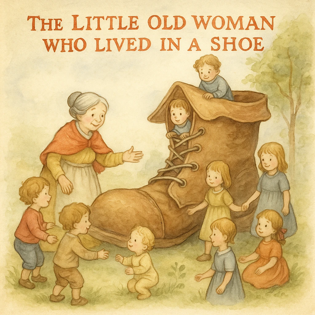 The Little Old Woman Who Lived in a Shoe cover