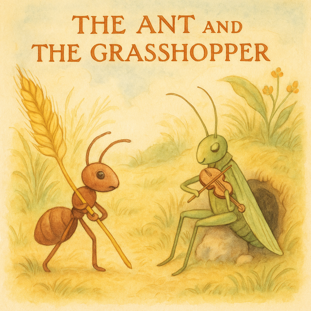 The Ant and the Grasshopper cover