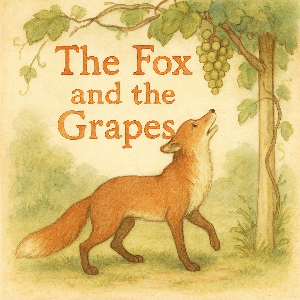 The Fox and the Grapes cover