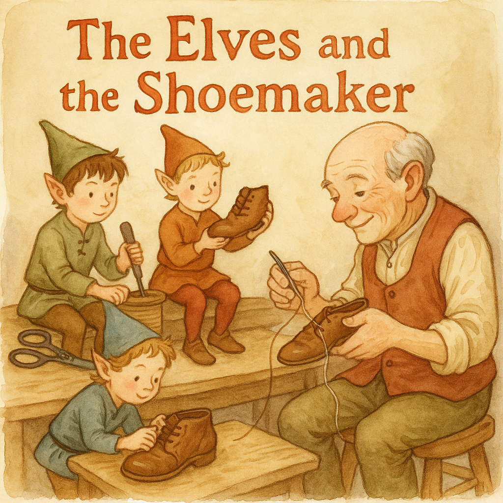 The Elves and the Shoemaker cover