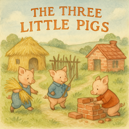 The Three Little Pigs cover
