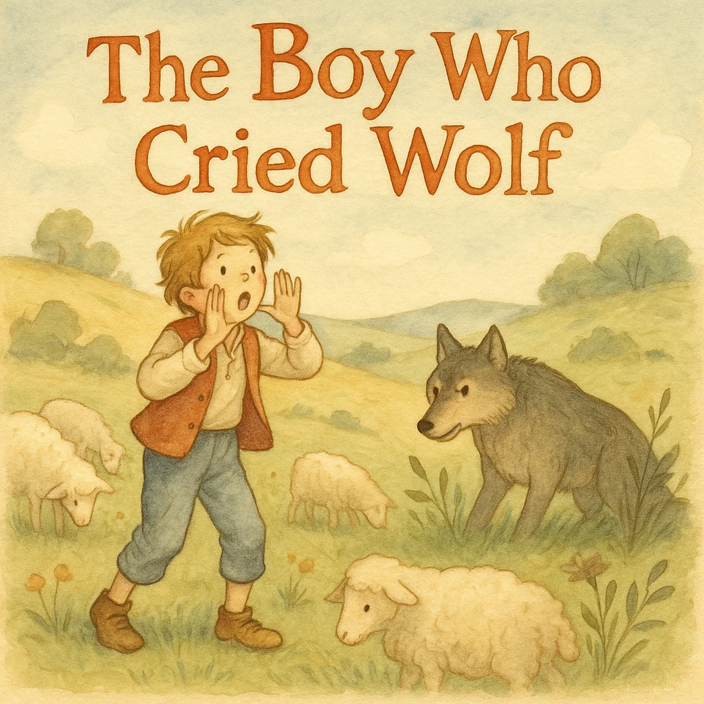 The Boy Who Cried Wolf cover