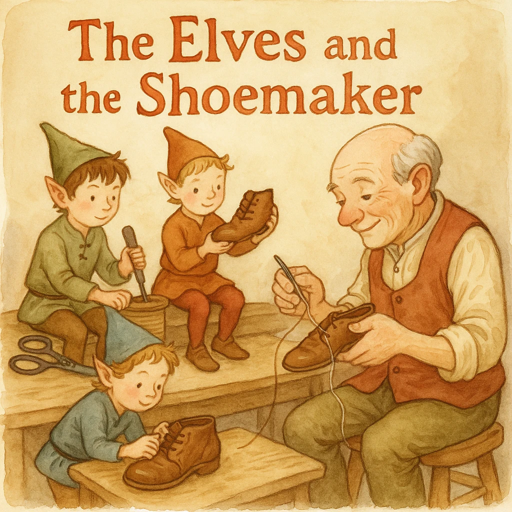The Elves and the Shoemaker cover
