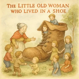 The Little Old Woman Who Lived in a Shoe cover