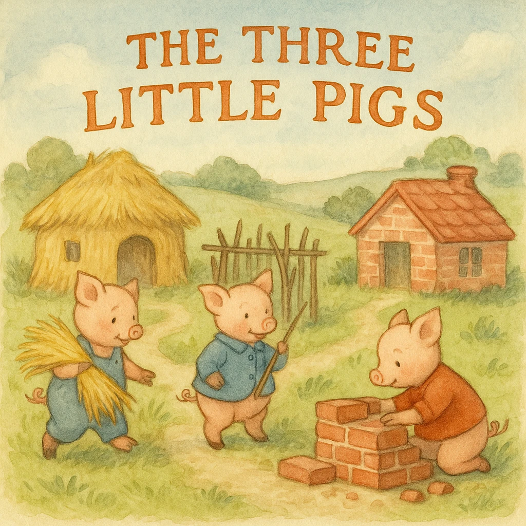 The Three Little Pigs cover
